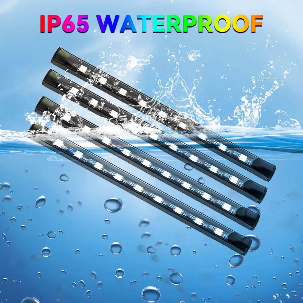 RGB Car Interior Ambient Light Strip – Music & Voice Control