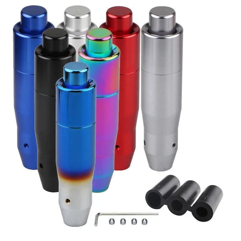 Universal Aluminum Gear Shift Knob – Long Stick Automatic Shifter