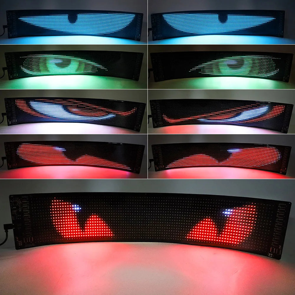 LED Matrix Pixel Display Screen – Smart RGB Atmosphere Light (USB 5V)