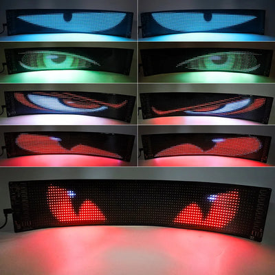LED Matrix Pixel Display Screen – Smart RGB Atmosphere Light (USB 5V)
