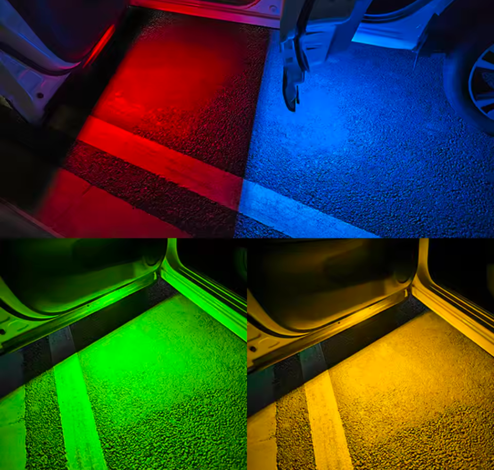 Wireless RGB LED Car Door Warning Lights – 2PCS