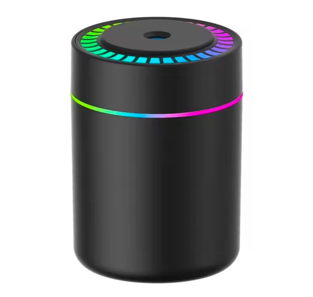 USB Mini Cool Mist Humidifier with Colorful Light – 180mL